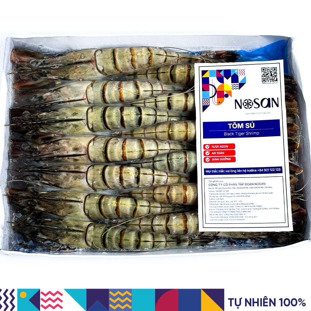 Tôm Sú Tươi Nguyên Con ĐL 20-25 con/KG - Ảnh 2