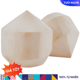 Dừa nguyên trái gọt vỏ