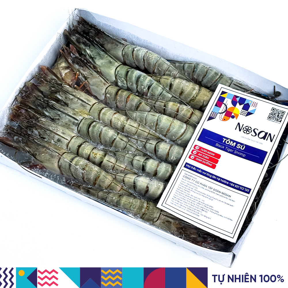 Tôm Sú Tươi Nguyên Con ĐL 25-30 con/KG - Ảnh 3