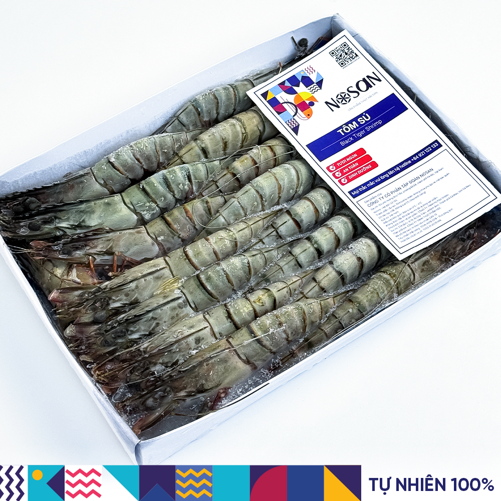 Tôm Sú Tươi Nguyên Con ĐL 25-30 con/KG - Ảnh 4