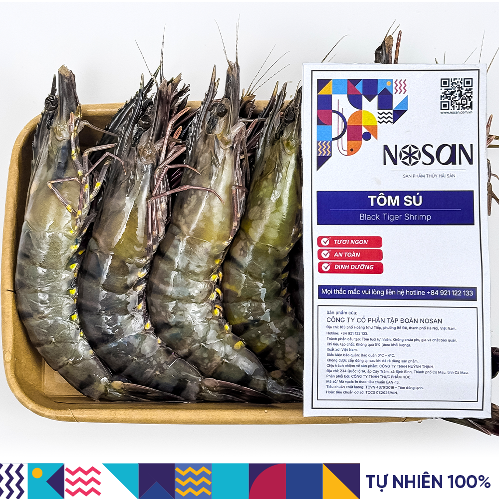 Tôm Sú Tươi Nguyên Con ĐL 16-20 con/KG
