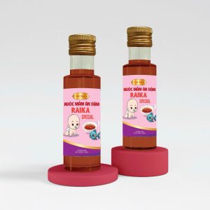 Nước mắm ăn dặm Raika Cốt Cá Cơm 80% (50* đạm)